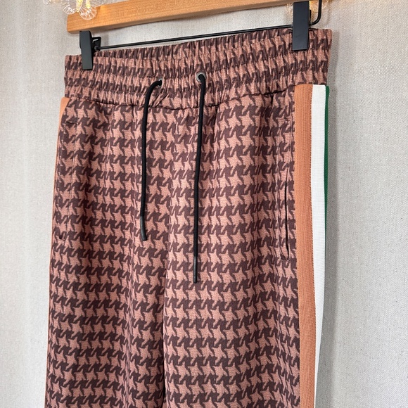 Pam and Gela Track Suit Houndstooth Jogger Set Jacket Joggers | Size M - Picture 8 of 16